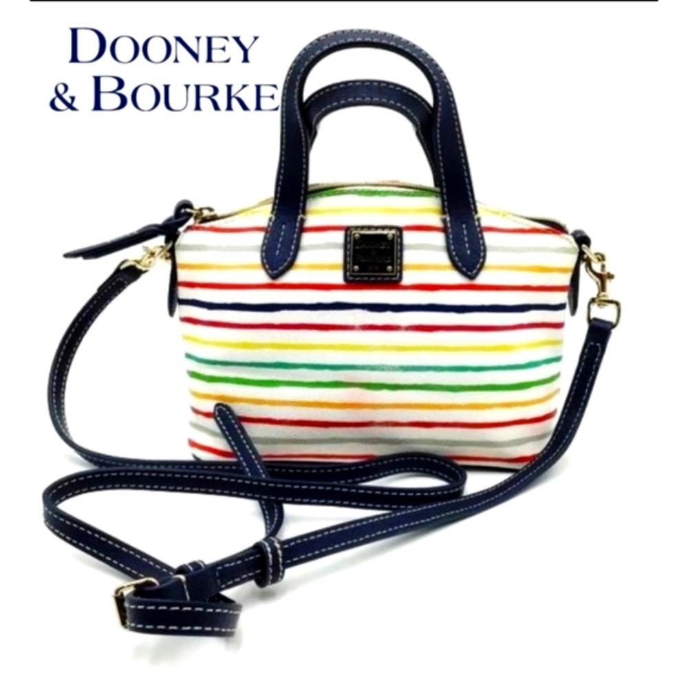 Dooney & Bourke Multicolor Striped Women's Bag EXCELLENT & RARE.